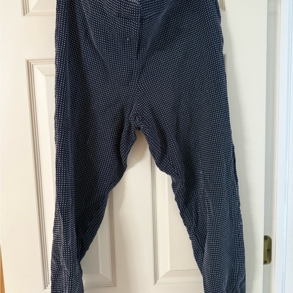 Amanda & Chelsea Navy Polka Dot dress pants